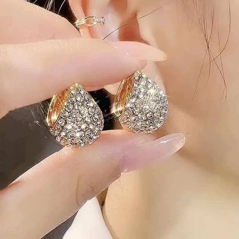 Crystal Ear Cuff Earrings 6