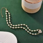 Heart-Shaped Pearl Necklace